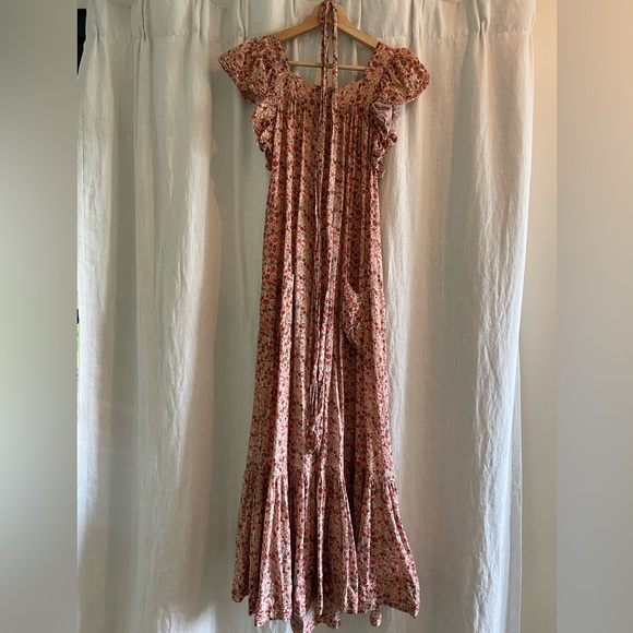 Doen Sonnet dress. Pink valley floral. Size Xs - Picture 2 of 9